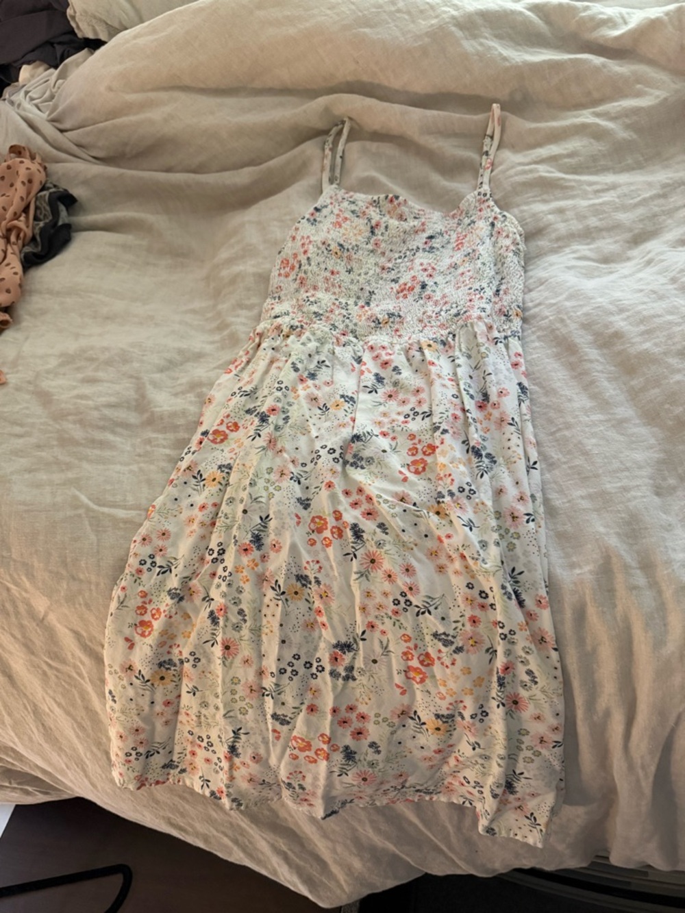White Floral Sundress